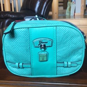 Teal Guess Crossbody Bag